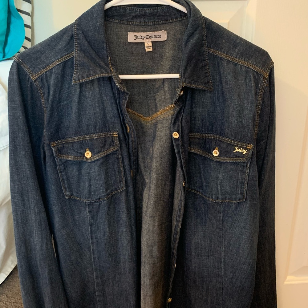 Juicy Couture Denim Top